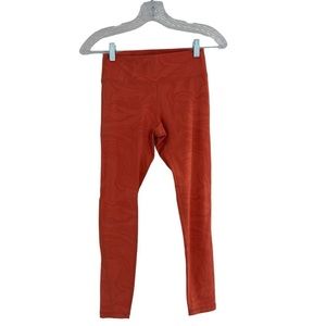 Fleo Orange El Toro Crop 21” Leggings